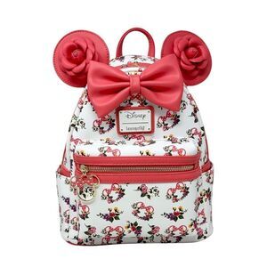 ❤️🌹Loungefly Disney Minnie Mouse Roses Allover Print